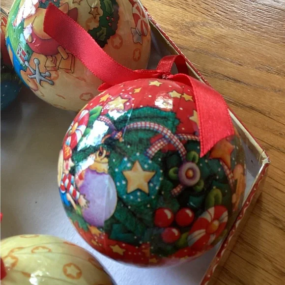 Mary Engelbreit🌺 Kurt S Adler Christmas Ornament Set. - Picture 7 of 16